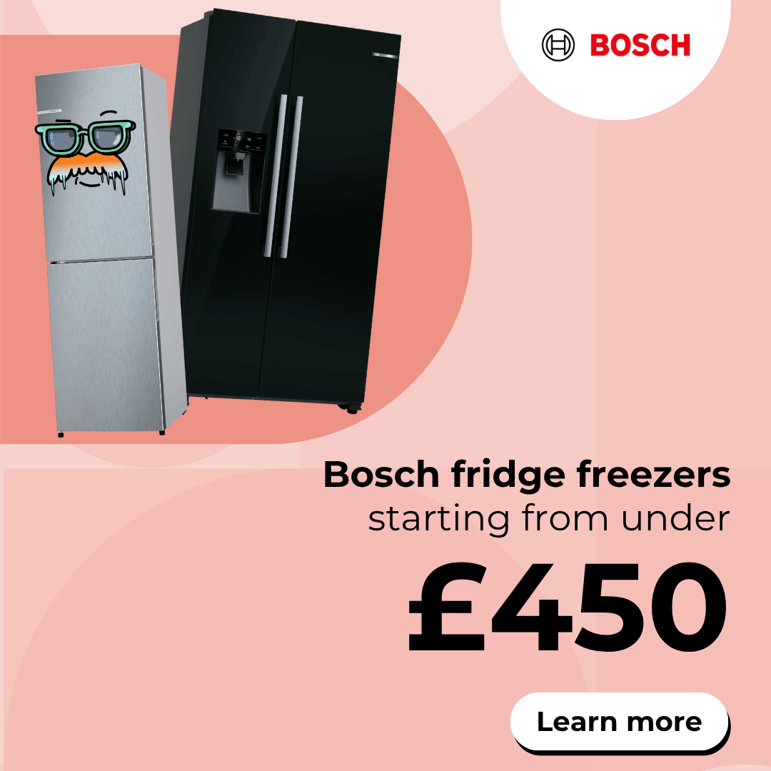 Bosch fridge freezers starting from under £400